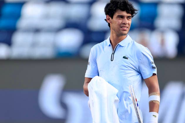 LOS CABOS TENNIS OPEN 2026 LOS CABOS TENNIS OPEN 2026 SHO SHIMABUKURO VS RODRIGO PACHECO 28072026 LOS CABOS, MEXICO. Action photo of Rodrigo Pacheco of Mexico, during a match at the Los Cabos Tennis Open 2026 at the Cabo Sports Complex in Baja California, Mexico. Foto de accion de Rodrigo Pacheco de Mexico, durante juego del Los Cabos Tennis Open 2026 celebrado en el Cabo Sports Complex en Baja California, Mexico. PHOTO BY IMAGENSHOP AGENCIA FOTOGRAFICA LOS CABOS BAJA CALIFORNIA MEXICO *** LOS CABOS TENNIS OPEN 2026 LOS CABOS TENNIS OPEN 2026 SHO SHIMABUKURO VS RODRIGO PACHECO 07 28 2026 LOS CABOS, MEXICO Action photo of Rodrigo Pacheco of Mexico during a match at the 2026 Los Cabos Tennis Open at the Cabo Sports Complex in Baja California, Mexico Action photo of Rodrigo Pacheco of Mexico, during a match at the 2026 Los Cabos Tennis Open held at the Cabo Sports Complex in Baja California, Mexico PHOTO BY IMAGENSHOP PHOTO AGENCY LOS CABOS BAJA CALIFORNIA MEXICO Copyright: xIMAGENSHOPxAGENCIAxFOTOGRAFICAx