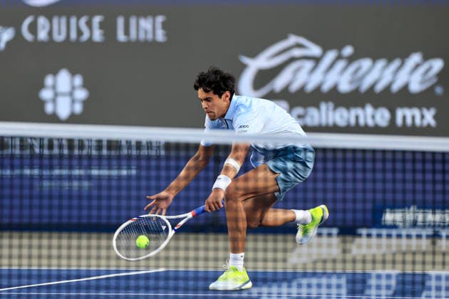 LOS CABOS TENNIS OPEN 2026 LOS CABOS TENNIS OPEN 2026 SHO SHIMABUKURO VS RODRIGO PACHECO 28072026 LOS CABOS, MEXICO. Action photo of Rodrigo Pacheco of Mexico, during a match at the Los Cabos Tennis Open 2026 at the Cabo Sports Complex in Baja California, Mexico. Foto de accion de Rodrigo Pacheco de Mexico, durante juego del Los Cabos Tennis Open 2026 celebrado en el Cabo Sports Complex en Baja California, Mexico. PHOTO BY IMAGENSHOP AGENCIA FOTOGRAFICA LOS CABOS BAJA CALIFORNIA MEXICO *** LOS CABOS TENNIS OPEN 2026 LOS CABOS TENNIS OPEN 2026 SHO SHIMABUKURO VS RODRIGO PACHECO 07 28 2026 LOS CABOS, MEXICO Action photo of Rodrigo Pacheco of Mexico during a match at the 2026 Los Cabos Tennis Open at the Cabo Sports Complex in Baja California, Mexico Action photo of Rodrigo Pacheco of Mexico, during a match at the 2026 Los Cabos Tennis Open held at the Cabo Sports Complex in Baja California, Mexico PHOTO BY IMAGENSHOP PHOTO AGENCY LOS CABOS BAJA CALIFORNIA MEXICO Copyright: xIMAGENSHOPxAGENCIAxFOTOGRAFICAx