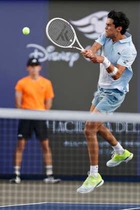 LOS CABOS TENNIS OPEN 2026 LOS CABOS TENNIS OPEN 2026 SHO SHIMABUKURO VS RODRIGO PACHECO 28072026 LOS CABOS, MEXICO. Action photo of Rodrigo Pacheco of Mexico, during a match at the Los Cabos Tennis Open 2026 at the Cabo Sports Complex in Baja California, Mexico. Foto de accion de Rodrigo Pacheco de Mexico, durante juego del Los Cabos Tennis Open 2026 celebrado en el Cabo Sports Complex en Baja California, Mexico. PHOTO BY IMAGENSHOP AGENCIA FOTOGRAFICA LOS CABOS BAJA CALIFORNIA MEXICO *** LOS CABOS TENNIS OPEN 2026 LOS CABOS TENNIS OPEN 2026 SHO SHIMABUKURO VS RODRIGO PACHECO 07 28 2026 LOS CABOS, MEXICO Action photo of Rodrigo Pacheco of Mexico during a match at the 2026 Los Cabos Tennis Open at the Cabo Sports Complex in Baja California, Mexico Action photo of Rodrigo Pacheco of Mexico, during a match at the 2026 Los Cabos Tennis Open held at the Cabo Sports Complex in Baja California, Mexico PHOTO BY IMAGENSHOP PHOTO AGENCY LOS CABOS BAJA CALIFORNIA MEXICO Copyright: xIMAGENSHOPxAGENCIAxFOTOGRAFICAx