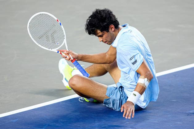 LOS CABOS TENNIS OPEN 2026 LOS CABOS TENNIS OPEN 2026 SHO SHIMABUKURO VS RODRIGO PACHECO 28072026 LOS CABOS, MEXICO. Action photo of Rodrigo Pacheco of Mexico, during a match at the Los Cabos Tennis Open 2026 at the Cabo Sports Complex in Baja California, Mexico. Foto de accion de Rodrigo Pacheco de Mexico, durante juego del Los Cabos Tennis Open 2026 celebrado en el Cabo Sports Complex en Baja California, Mexico. PHOTO BY IMAGENSHOP AGENCIA FOTOGRAFICA LOS CABOS BAJA CALIFORNIA MEXICO *** LOS CABOS TENNIS OPEN 2026 LOS CABOS TENNIS OPEN 2026 SHO SHIMABUKURO VS RODRIGO PACHECO 07 28 2026 LOS CABOS, MEXICO Action photo of Rodrigo Pacheco of Mexico during a match at the 2026 Los Cabos Tennis Open at the Cabo Sports Complex in Baja California, Mexico Action photo of Rodrigo Pacheco of Mexico, during a match at the 2026 Los Cabos Tennis Open held at the Cabo Sports Complex in Baja California, Mexico PHOTO BY IMAGENSHOP PHOTO AGENCY LOS CABOS BAJA CALIFORNIA MEXICO Copyright: xIMAGENSHOPxAGENCIAxFOTOGRAFICAx