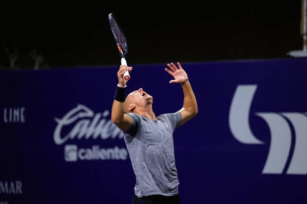 LOS CABOS TENNIS OPEN 2026 LOS CABOS TENNIS OPEN 2026 AIDAN MAYO VS JAMES DUCKWORTH 28072026 LOS CABOS, MEXICO. Action photo of Aidan Mayo of the United States, during a match at the Los Cabos Tennis Open 2026 at the Cabo Sports Complex in Baja California, Mexico. Foto de accion de Aidan Mayo de los Estados Unidos, durante juego del Los Cabos Tennis Open 2026 celebrado en el Cabo Sports Complex en Baja California, Mexico. PHOTO BY IMAGENSHOP AGENCIA FOTOGRAFICA LOS CABOS BAJA CALIFORNIA MEXICO *** LOS CABOS TENNIS OPEN 2026 LOS CABOS TENNIS OPEN 2026 AIDAN MAYO VS JAMES DUCKWORTH 07 28 2026 LOS CABOS, MEXICO Action photo of Aidan Mayo of the United States during a match at the 2026 Los Cabos Tennis Open at the Cabo Sports Complex in Baja California, Mexico Action photo of Aidan Mayo of the United States, during a match at the 2026 Los Cabos Tennis Open held at the Cabo Sports Complex in Baja California, Mexico PHOTO BY IMAGENSHOP PHOTO AGENCY LOS CABOS BAJA CALIFORNIA MEXICO Copyright: xIMAGENSHOPxAGENCIAxFOTOGRAFICAx