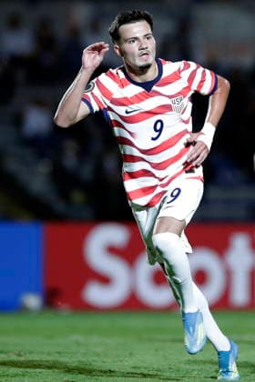 Concacaf U-20 Championship: El Salvador vs. United States Dino Klapija of the United States celebrates a goal during a Concacaf U-20 Championship match between El Salvador and the United States at Estadio Universitario in Puebla, Mexico, 28 July 2026. Puebla Mexico  Copyright: xHildaxRíosx