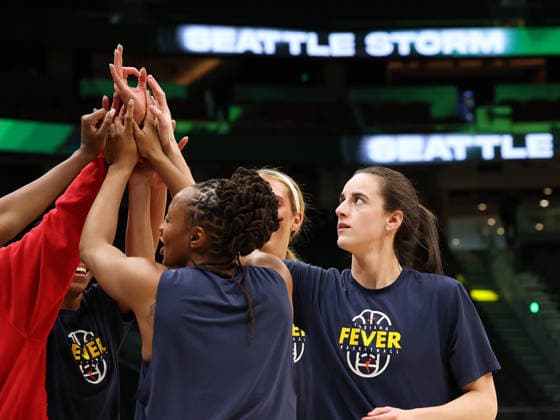 July 28, 2026, Seattle, Washington, USA: Indiana Fever guard CAITLIN CLARK (22) warms-up prior to the WNBA, Basketball Damen, USA match between the Seattle Storm and Indiana Fever at Climate Pledge Arena in Seattle. WNBA 2026: Indiana 105:95 Seattle  - ZUMAd218 20260728_zsp_d218_002 Copyright: xRichardxDizonx