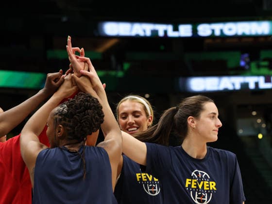July 28, 2026, Seattle, Washington, USA: Indiana Fever guard CAITLIN CLARK (22) warms-up prior to the WNBA, Basketball Damen, USA match between the Seattle Storm and Indiana Fever at Climate Pledge Arena in Seattle. WNBA 2026: Indiana 105:95 Seattle  - ZUMAd218 20260728_zsp_d218_003 Copyright: xRichardxDizonx