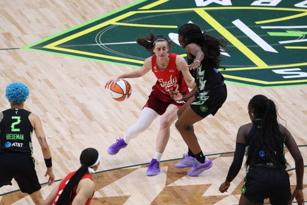 Basketball, Women's, WNBA, Seattle Storm v Indiana Fever