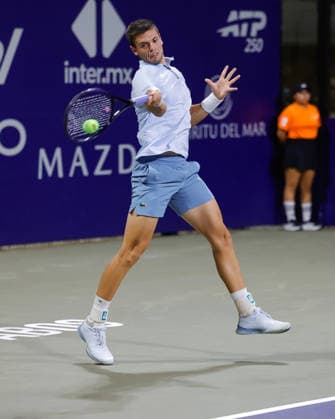 LOS CABOS TENNIS OPEN 2026 LOS CABOS TENNIS OPEN 2026 SOON WOO KWON VS ARTHUR GEA 28072026 LOS CABOS, MEXICO. Action photo of Arthur Gea of France, during a match at the Los Cabos Tennis Open 2026 at the Cabo Sports Complex in Baja California, Mexico. Foto de accion de Arthur Gea de Francia, durante juego del Los Cabos Tennis Open 2026 celebrado en el Cabo Sports Complex en Baja California, Mexico. PHOTO BY IMAGENSHOP AGENCIA FOTOGRAFICA LOS CABOS BAJA CALIFORNIA MEXICO *** LOS CABOS TENNIS OPEN 2026 LOS CABOS TENNIS OPEN 2026 SOON WOO KWON VS ARTHUR GEA 07 28 2026 LOS CABOS, MEXICO Action photo of Arthur Gea of France during a match at the 2026 Los Cabos Tennis Open at the Cabo Sports Complex in Baja California, Mexico Action photo of Arthur Gea of France, during a match at the 2026 Los Cabos Tennis Open held at the Cabo Sports Complex in Baja California, Mexico PHOTO BY IMAGENSHOP PHOTO AGENCY LOS CABOS BAJA CALIFORNIA MEXICO Copyright: xIMAGENSHOPxAGENCIAxFOTOGRAFICAx