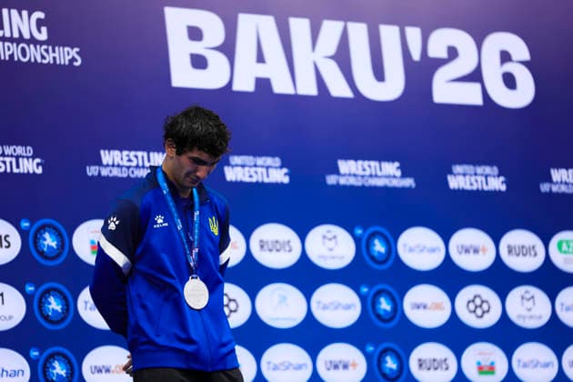 U17, U 17 Wrestling World Championships Silver: Ibrahim Nasibov (UKR) *** U17 Wrestling World Championships: Silver Medalist Ibrahim Nasibov (UKR)
