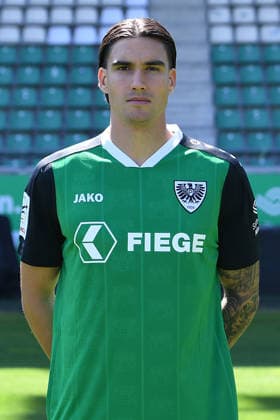SC Preußen Münster; 3. Liga, Porträttermin 2026 2027 Antonio Tikvic ( Münster ); SC Preußen Münster; 3. Liga, Porträttermin 2026 2027 *** SC Preußen Münster, 3rd Division, Photo Shoot 2026–2027 Antonio Tikvic Münster SC Preußen Münster, 3rd Division, Photo Shoot 2026–2027 xRx
