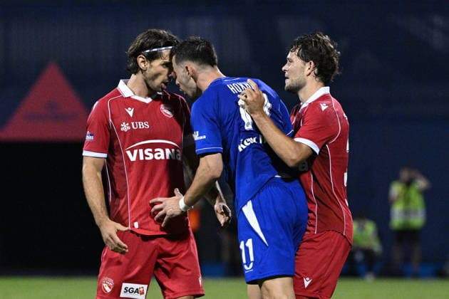 Croatia, Zagreb, 280726. Maksimir Stadium. UEFA Champions League second qualifying round second leg, GNK Dinamo - FC Thun. Photo: Damir Krajac CROPIX Zagreb Croatia Copyright: xxDamirxKrajacx dinamo_thun105-280726