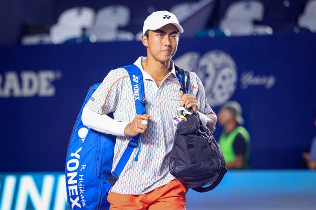 LOS CABOS TENNIS OPEN 2026 LOS CABOS TENNIS OPEN 2026 DENIS SHAPOVALOV VS RINKY HIJIKATA 28072026 LOS CABOS, MEXICO. Action photo of Rinky Hijikata of Australia, during a match at the Los Cabos Tennis Open 2026 at the Cabo Sports Complex in Baja California, Mexico. Foto de accion de Rinky Hijikata de Australia, durante juego del Los Cabos Tennis Open 2026 celebrado en el Cabo Sports Complex en Baja California, Mexico. PHOTO BY IMAGENSHOP AGENCIA FOTOGRAFICA LOS CABOS BAJA CALIFORNIA MEXICO *** LOS CABOS TENNIS OPEN 2026 LOS CABOS TENNIS OPEN 2026 DENIS SHAPOVALOV VS RINKY HIJIKATA 07 28 2026 LOS CABOS, MEXICO Action photo of Rinky Hijikata of Australia during a match at the 2026 Los Cabos Tennis Open at the Cabo Sports Complex in Baja California, Mexico Action photo of Rinky Hijikata of Australia, during a match at the 2026 Los Cabos Tennis Open held at the Cabo Sports Complex in Baja California, Mexico PHOTO BY IMAGENSHOP PHOTO AGENCY LOS CABOS BAJA CALIFORNIA MEXICO Copyright: xIMAGENSHOPxAGENCIAxFOTOGRAFICAx