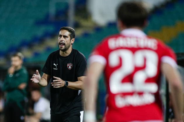 IPA87081102 - Spartak head coach Antonio Munoz during the Conference League qualifying match between FC CSKA 1948 and Spartak Trnava at Vasil Levski Stadium in Sofia, Bulgaria, on July 28, 2026  Copyright: xIvanxSxIvanov IPAxSportx xx 87081102