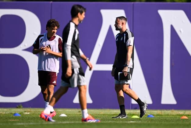 RSC Anderlecht v Hammarby IF - UEFA Europa League Media Activities 29 07 2026 ANDERLECHT, BELGIUM - JULY 29 : Taravel Jeremy assistant coach of RSC Anderlecht pictured during a training session ahead of the UEFA Europa League 2025 26 second qualifying round second leg between RSC Anderlecht and Hammarby IF on July 29, 2026 in Anderlecht, Belgium, 29 07 2026 Anderlecht Belgium  Copyright: xTomasxSiskx