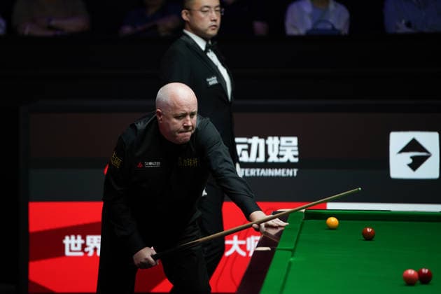 SHANGHAI, CHINA - JULY 29: John Higgins of Scotland reacts in the second round match against Jack Lisowski of England on Day 3 of the 2026 Snooker Shanghai Masters on July 29, 2026 in Shanghai, China.  Copyright: xTaixChengzhex 111657039965