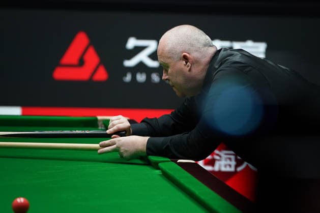 SHANGHAI, CHINA - JULY 29: John Higgins of Scotland plays a shot in the second round match against Jack Lisowski of England on Day 3 of the 2026 Snooker Shanghai Masters on July 29, 2026 in Shanghai, China.  Copyright: xTaixChengzhex 111657039968