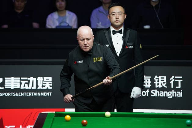 SHANGHAI, CHINA - JULY 29: John Higgins of Scotland reacts in the second round match against Jack Lisowski of England on Day 3 of the 2026 Snooker Shanghai Masters on July 29, 2026 in Shanghai, China.  Copyright: xTaixChengzhex 111657039962