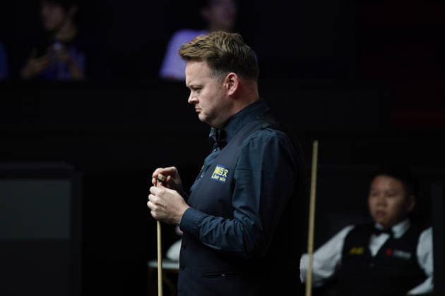 SHANGHAI, CHINA - JULY 29: Shaun Murphy of England chalks the cue in the second round match against Zhou Yuelong of China on Day 3 of the 2026 Snooker Shanghai Masters on July 29, 2026 in Shanghai, China.  Copyright: xTaixChengzhex 111657039265