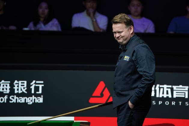 SHANGHAI, CHINA - JULY 29: Shaun Murphy of England reacts in the second round match against Zhou Yuelong of China on Day 3 of the 2026 Snooker Shanghai Masters on July 29, 2026 in Shanghai, China.  Copyright: xTaixChengzhex 111657039269