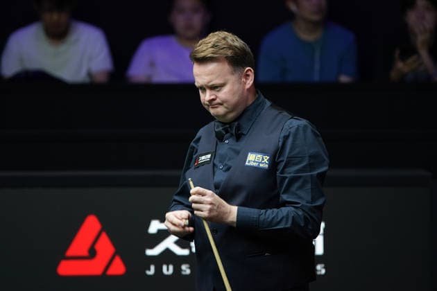 SHANGHAI, CHINA - JULY 29: Shaun Murphy of England reacts in the second round match against Zhou Yuelong of China on Day 3 of the 2026 Snooker Shanghai Masters on July 29, 2026 in Shanghai, China.  Copyright: xTaixChengzhex 111657039255