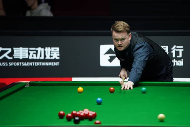 SHANGHAI, CHINA - JULY 29: Shaun Murphy of England plays a shot in the second round match against Zhou Yuelong of China on Day 3 of the 2026 Snooker Shanghai Masters on July 29, 2026 in Shanghai, China.  Copyright: xTaixChengzhex 111657039257