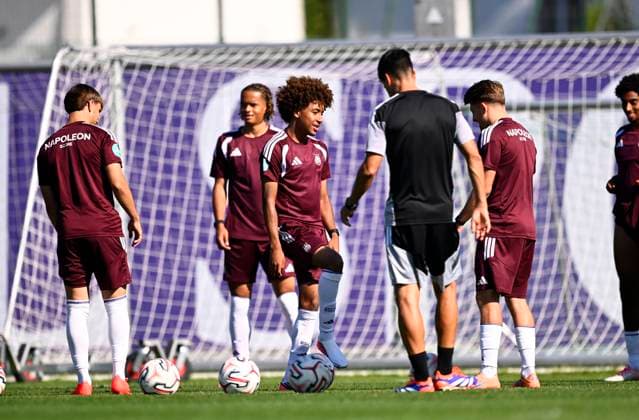 RSC Anderlecht v Hammarby IF - UEFA Europa League Media Activities 29 07 2026 NEERPEDE, BELGIUM - JULY 29 : Nga Kana Joshua midfielder of RSC Anderlecht pictured during a training session ahead of the UEFA Europa League 2026 27 second qualifying round second leg between RSC Anderlecht and Hammarby IF on July 29, 2026 in Neerpede, Belgium, 29 07 2026 Neerpede Belgium  Copyright: xTomasxSiskx
