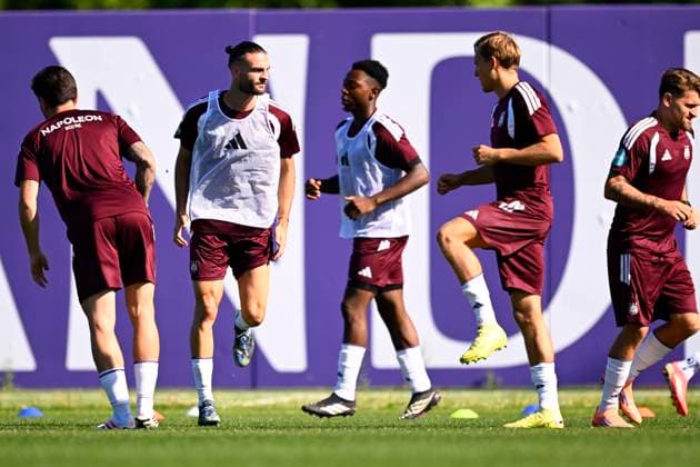 RSC Anderlecht v Hammarby IF - UEFA Europa League Media Activities 29 07 2026 NEERPEDE, BELGIUM - JULY 29 : Petrot Leo defender of RSC Anderlecht pictured during a training session ahead of the UEFA Europa League 2026 27 second qualifying round second leg between RSC Anderlecht and Hammarby IF on July 29, 2026 in Neerpede, Belgium, 29 07 2026 Neerpede Belgium  Copyright: xTomasxSiskx