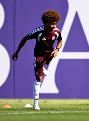 RSC Anderlecht v Hammarby IF - UEFA Europa League Media Activities 29 07 2026 NEERPEDE, BELGIUM - JULY 29 : Nga Kana Joshua midfielder of RSC Anderlecht pictured during a training session ahead of the UEFA Europa League 2026 27 second qualifying round second leg between RSC Anderlecht and Hammarby IF on July 29, 2026 in Neerpede, Belgium, 29 07 2026 Neerpede Belgium  Copyright: xTomasxSiskx