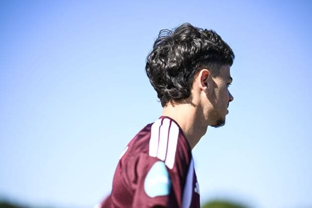 Anderlecht s Tristan Degreef arrives for a training session of Belgian RSC Anderlecht, Wednesday 29 July in Brussels, in preparations of the second leg of the second qualifying round for the UEFA Europa League against Swedish Hammarby IF. TOM GOYVAERTS TomxGoyvaerts  x182288005x