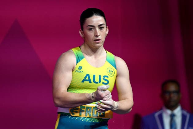 COM26 WEIGHTLIFTING, Isabella Andueza of Australia competes in the Women™s 89kg Weightlifting during the Glasgow 2026 Commonwealth Games at the SEC Armadillo in Glasgow, Scotland, Wednesday, July 29, 2026. ( NO ARCHIVING, EDITORIAL USE ONLY Glasgow Scotland United Kingdom  Copyright: xLUKASxCOCHx 20260729111588662059