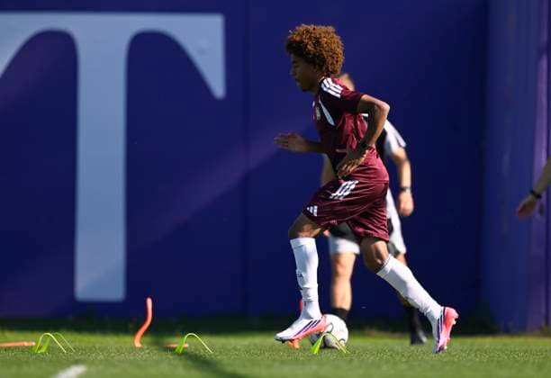 RSC Anderlecht v Hammarby IF - UEFA Europa League Media Activities 29 07 2026 NEERPEDE, BELGIUM - JULY 29 : Nga Kana Joshua midfielder of RSC Anderlecht pictured during a training session ahead of the UEFA Europa League 2026 27 second qualifying round second leg between RSC Anderlecht and Hammarby IF on July 29, 2026 in Neerpede, Belgium, 29 07 2026 Neerpede Belgium  Copyright: xTomasxSiskx