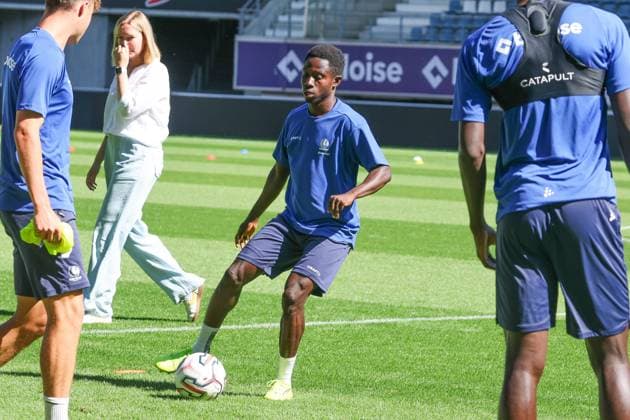 KAA Gent Gent, Belgium 29 07 2026 KAA Gent - LNZ Cherkasy, the players pictured during the training on 29 July 2026. ( Picture by Gianni Barbieux Photo News )  Copyright: xGiannixBarbieuxx