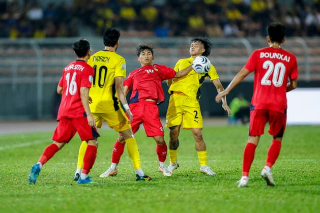 Football, ASEAN Hyundai Cup, Malaysia v Laos