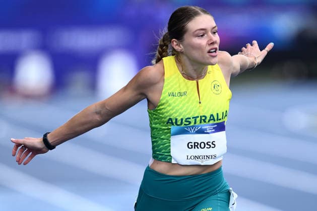 COM26 ATHLETICS, Mia Gross of Australia competes in the Women s 200m Heats during the Glasgow 2026 Commonwealth Games at Scotstoun Stadium in Glasgow, Scotland, Wednesday, July 29, 2026. ( NO ARCHIVING, EDITORIAL USE ONLY Glasgow United Kingdom  Copyright: xJOELxCARRETTx 20260729170178780700