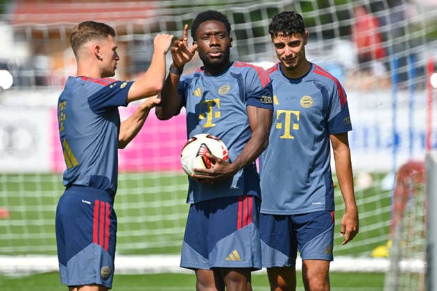 Football, Bundesliga 1, FC Bayern Munich, Training