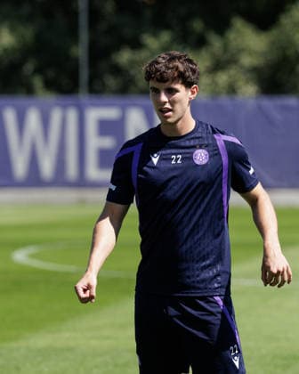 SOCCER - UEFA ECL, A.Wien vs Liepaja VIENNA,AUSTRIA,29.JUL.26 - SOCCER - UEFA Conference League, qualification, Austria Wien vs FK Liepaja, preview, training A.Wien. Image shows Florian Wustinger (A.Wien).  GEPAxpictures xArminxRauthner