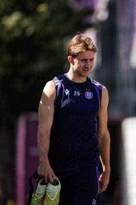 SOCCER - UEFA ECL, A.Wien vs Liepaja VIENNA,AUSTRIA,29.JUL.26 - SOCCER - UEFA Conference League, qualification, Austria Wien vs FK Liepaja, preview, training A.Wien. Image shows Reinhold Ranftl (A.Wien).  GEPAxpictures xArminxRauthner