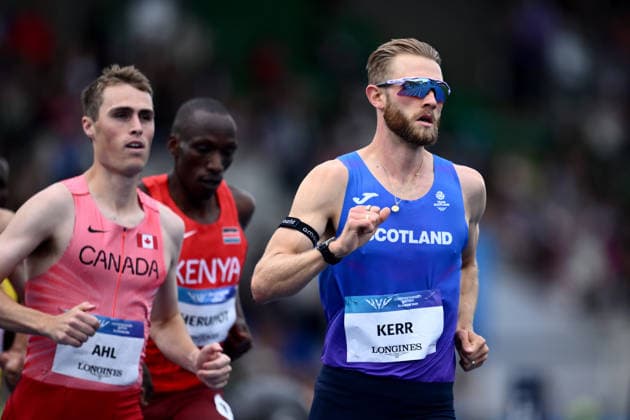 COM26 ATHLETICS, Josh Kerr of Scotland competes in the Men™s One Mile Round 1 heats during the Glasgow 2026 Commonwealth Games at EDF Scotstoun Stadium in Glasgow, Scotland, Wednesday, July 29, 2026. ( NO ARCHIVING, EDITORIAL USE ONLY Glasgow United Kingdom  Copyright: xJOELxCARRETTx 20260729142583611060