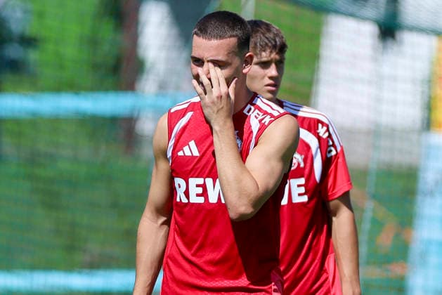 Said El Mala (1. FC Köln) schaut enttäuscht, Tag 6, Trainingslager 1. FC Köln, Koasastadion am 29. July 2026 in St. Johann in Tirol, Österreich. (Foto von Marco Steinbrenner DeFodi Images) Said El Mala (1. FC Köln) looks dejected, Tag 6, Trainingslager 1. FC Köln, Koasastadion, July 29, 2026 in St. Johann in Tirol, Austria. (Photo by Marco Steinbrenner DeFodi Images) - *** Said El Mala of 1. FC Köln looks disappointed, Day 6, 1. FC Köln training camp, Koasa Stadium on July 29, 2026, in St. Johann in Tirol, Austria. Photo by Marco Steinbrenner, DeFodi Images. Said El Mala of 1. FC Köln looks dejected, Day 6, 1. FC Köln Training Camp, Koasa Stadium, July 29, 2026, in St. Johann in Tirol, Austria. Photo by Marco Steinbrenner, DeFodi Images