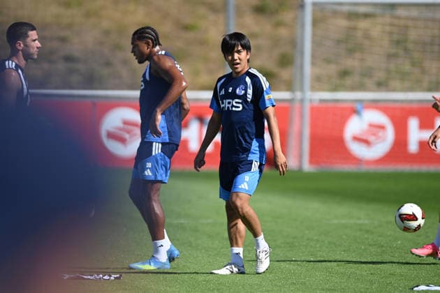 Satoshi TANAKA (GE) Training des FC Schalke 04 (GE) am 29.07.2026 auf dem Trainingsgelaende in Gelsenkirchen Deutschland. Â *** Satoshi TANAKA, FC Schalke 04 GE Training Session on July 29, 2026, at the training facility in Gelsenkirchen, Germany Â
