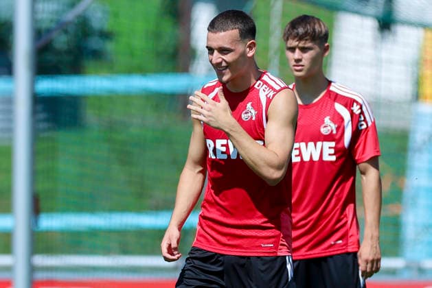 Said El Mala (1. FC Köln) lacht, Tag 6, Trainingslager 1. FC Köln, Koasastadion am 29. July 2026 in St. Johann in Tirol, Österreich. (Foto von Marco Steinbrenner DeFodi Images) Said El Mala (1. FC Köln) smiles, Tag 6, Trainingslager 1. FC Köln, Koasastadion, July 29, 2026 in St. Johann in Tirol, Austria. (Photo by Marco Steinbrenner DeFodi Images) - *** Said El Mala, 1 FC Köln Smiles, Day 6, 1 FC Köln Training Camp, Koasa Stadium on July 29, 2026, in St. Johann in Tirol, Austria. Photo by Marco Steinbrenner, DeFodi Images. Said El Mala of 1. FC Köln smiles, Day 6, 1. FC Köln training camp, Koasa Stadium, July 29, 2026, in St. Johann in Tirol, Austria. Photo by Marco Steinbrenner, DeFodi Images