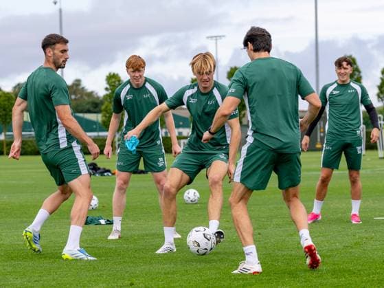 Football, Hibernian Edinburgh, Training