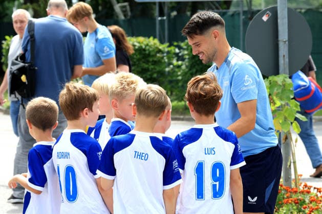 29.07.2026, DEU GER, Fussball , 2.Fussballbundesliga 2026 2027 (im Ligabetrieb zusätzlich: Spieltag, Saison 20xx 20xx), Berliner Olympiastadion, Hertha BSC, Training Josip Brekalo (Hertha BSC Berlin 7), Freisteller, Hertha-BSC Fans 2. Liga: DFB DFL regulations prohibit any use of photographs as image sequences and or quasi-video) Nordphoto Berlin Sportforum Berlin Deutschland *** July 29, 2026, Germany, Soccer, 2026–2027 Bundesliga 2, additional matchday during the regular season, 20xx–20xx season, Berlin Olympic Stadium, Hertha BSC, Josip Brekalo training with Hertha BSC Berlin 7, cutout, Hertha BSC fans, 2nd Division; DFB and DFL regulations prohibit any use of photographs as image sequences and or quasi-video; Nordphoto Berlin, Sportforum Berlin, Germany Copyright: xNordphotox xEnglerx