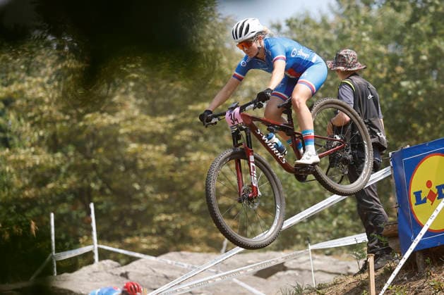 29.07.2026, Monteceneri, Monteceneri, 2026 UEC Mountain Bike European Championships: Cross Country Short Track Official Training, Tereza TvarÅ¯Å¾kova 34 (CZE, Women Elite) Monteceneri Monteceneri Ticino Switzerland *** July 29, 2026, Monteceneri, Monteceneri, 2026 UEC Mountain Bike European Championships Cross Country Short Track Official Training, Tereza Tvaržková 34 CZE, Women s Elite Monteceneri Monteceneri Ticino Switzerland Copyright: xJustPictures.ch FrancescoxMinghettix jp-en-FrMi-_NG_0149