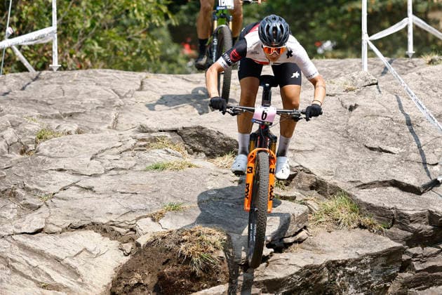 29.07.2026, Monteceneri, Monteceneri, 2026 UEC Mountain Bike European Championships: Cross Country Short Track Official Training, Ronja Blöchinger 6 (SUI, Women Elite) Monteceneri Monteceneri Ticino Switzerland *** July 29, 2026, Monteceneri, Monteceneri, 2026 UEC Mountain Bike European Championships Cross Country Short Track Official Training, Ronja Blöchinger 6 SUI, Women s Elite, Monteceneri, Monteceneri, Ticino, Switzerland Copyright: xJustPictures.ch FrancescoxMinghettix jp-en-FrMi-_NG_0274