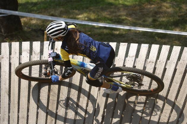 29.07.2026, Monteceneri, Monteceneri, 2026 UEC Mountain Bike European Championships: Cross Country Short Track Official Training, Ksenia Voronova 21 (UKR, Women Junior) Monteceneri Monteceneri Ticino Switzerland *** July 29, 2026, Monteceneri, Monteceneri, 2026 UEC Mountain Bike European Championships Cross Country Short Track Official Training, Ksenia Voronova 21 UKR, Women s Junior, Monteceneri, Monteceneri, Ticino, Switzerland Copyright: xJustPictures.ch FrancescoxMinghettix jp-en-FrMi-_NG_0290