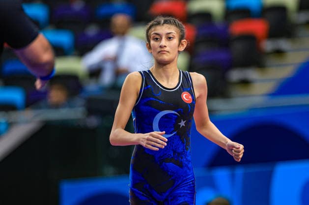 U17, U 17 Wrestling World Championships 43kg WW - Aysemin Kacan (TUR) *** U17 Wrestling World Championships, 43 kg WW: Aysemin Kacan (TUR) Copyright: xUnitedxWorldxWrestlingx xAmirrezx UWW-U17-WC-BAKU-2026