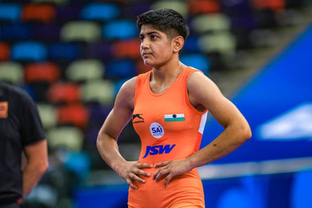 U17, U 17 Wrestling World Championships 49kg WW - Kamna Babal (IND) *** U17 Wrestling World Championships, 49 kg, Women s Weight Class: Kamna Babal (IND) Copyright: xUnitedxWorldxWrestlingx xAmirrezx UWW-U17-WC-BAKU-2026