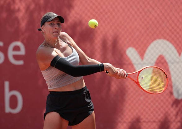Tena Lukas (CRO), Damen Einzel, Ladies Singles, CTS Ladies Open Hechingen *** Tena Lukas, CRO, Women s Singles, CTS Ladies Open Hechingen Copyright: xJuergenxHasenkopfx