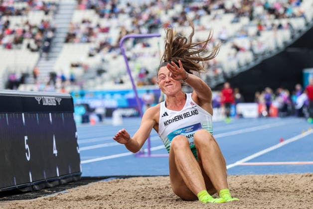 2026 Commonwealth Games, EDF Scotstoun Stadium, Glasgow, Scotland 29 7 2026 Modern Heptathlon Long Jump Northern Ireland™s Katherine O Connor Katherine O Connor 29 7 2026  Copyright: xx KateOconnor290726_006