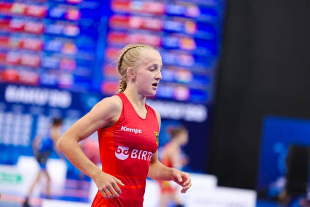 U17, U 17 Wrestling World Championships 43kg WW - Finja Viviane Strauch (GER) *** U17 Wrestling World Championships, 43 kg Open Weight: Finja Viviane Strauch (GER)