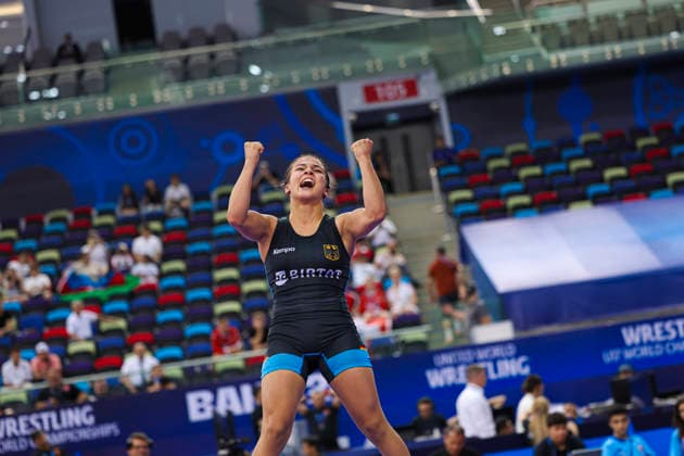 U17, U 17 Wrestling World Championships 49kg WW - Madina Bayramova (GER) *** U17 Wrestling World Championships, 49 kg, Open Weight: Madina Bayramova (GER)